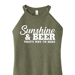 Brand new.  Womens Beer Festival Tank